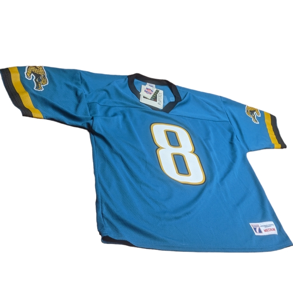Logo 7 Jacksonville Jaguars Mark Brunell #8 NFL Men's Medium Football Jersey NWT